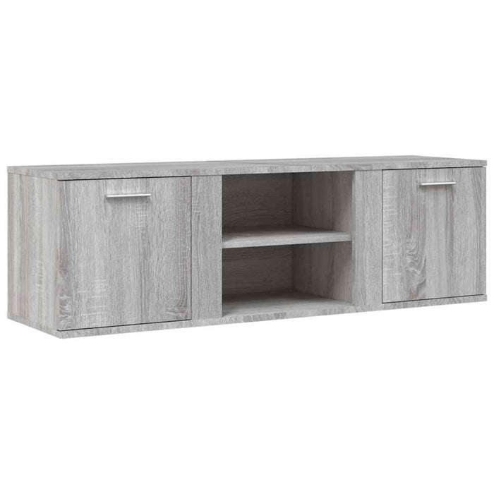Comodă TV, gri sonoma, 120x34x37 cm, lemn prelucrat - WALTI WALTI