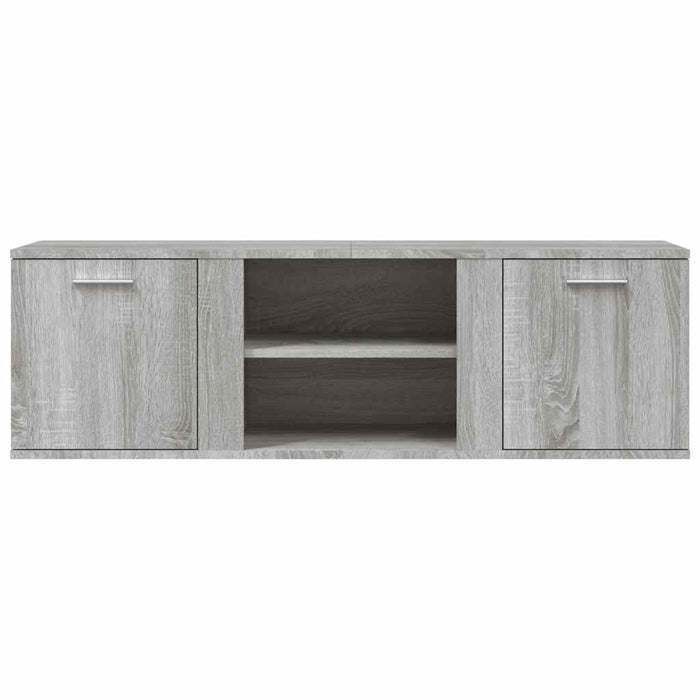 Comodă TV, gri sonoma, 120x34x37 cm, lemn prelucrat - WALTI WALTI