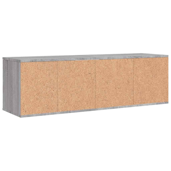 Comodă TV, gri sonoma, 120x34x37 cm, lemn prelucrat - WALTI WALTI