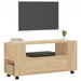 Comodă TV, stejar sonoma, 102x34,5x43 cm, lemn prelucrat - WALTI WALTI