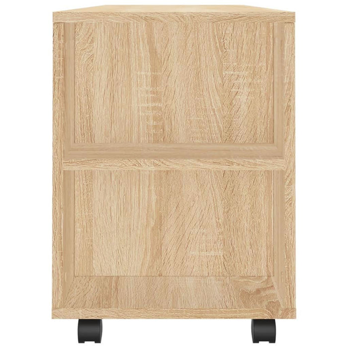 Comodă TV, stejar sonoma, 102x34,5x43 cm, lemn prelucrat - WALTI WALTI