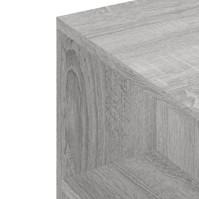 Comodă TV, gri sonoma, 102x34,5x43 cm, lemn prelucrat - WALTI WALTI