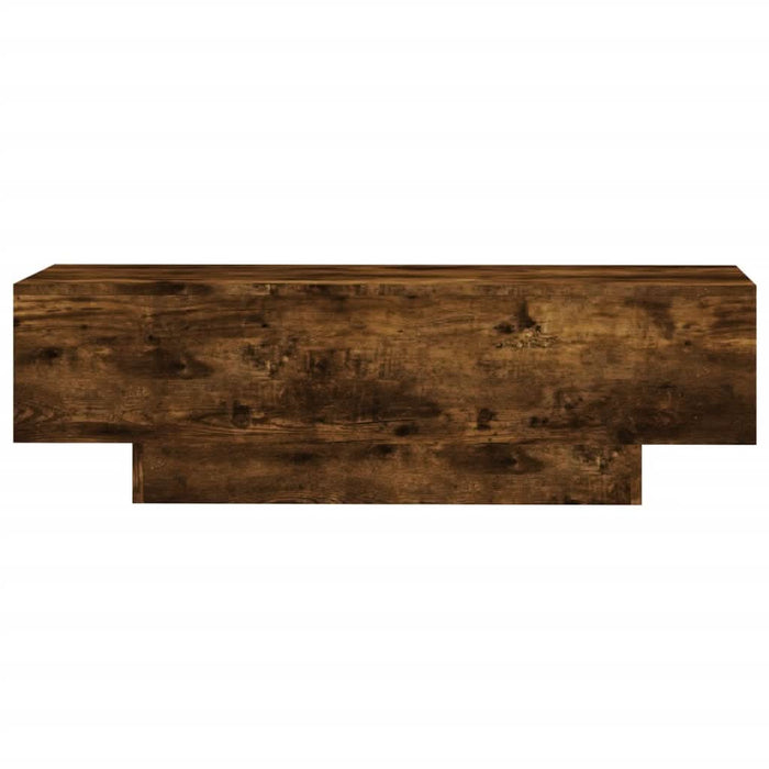 Măsuță de cafea, stejar afumat, 100x49,5x31 cm, lemn prelucrat - WALTI WALTI
