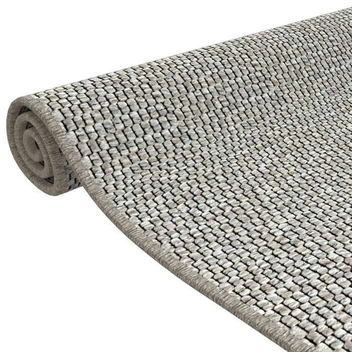 Covor traversă aspect sisal, platina, 50x100 cm WALTI