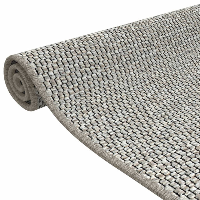 Covor traversă aspect sisal, platina, 50x150 cm WALTI