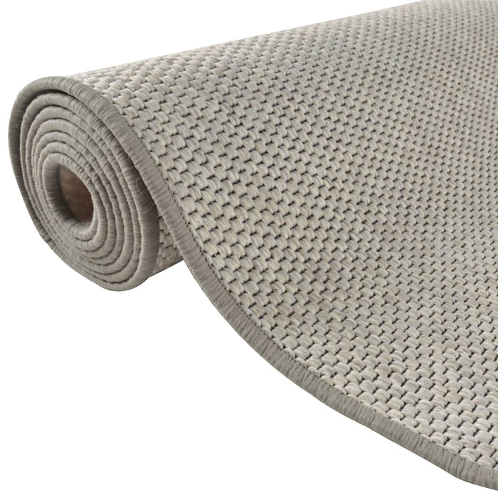 Covor traversă aspect sisal, platina, 50x250 cm WALTI