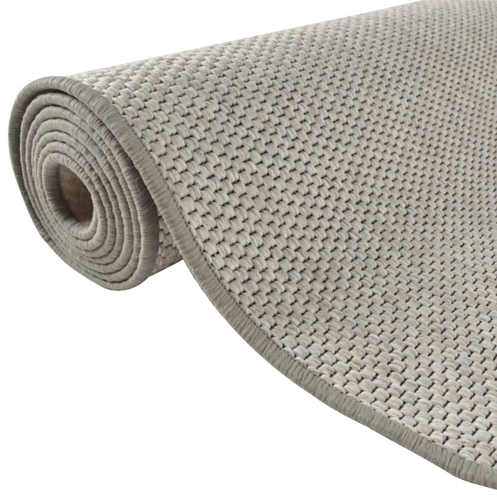 Covor traversă aspect sisal, platina, 80x300 cm WALTI