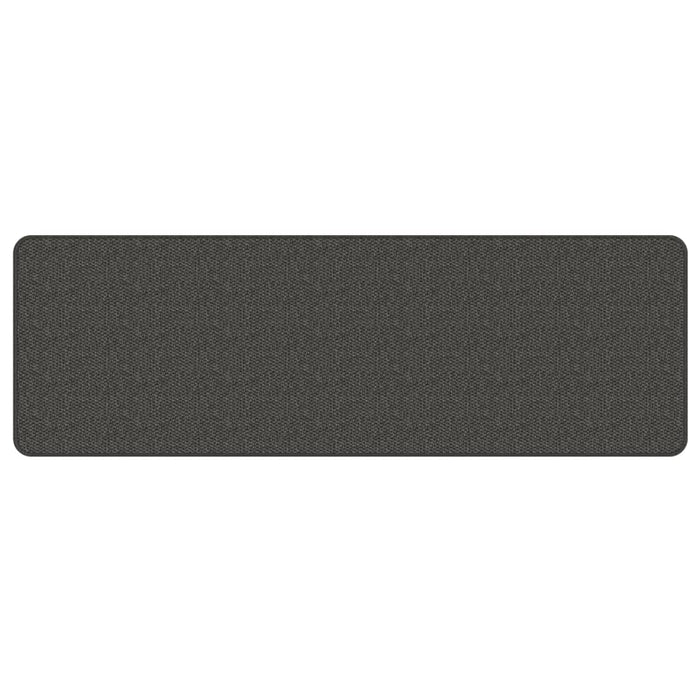 Covor traversă aspect sisal, antracit, 50x150 cm - WALTI WALTI