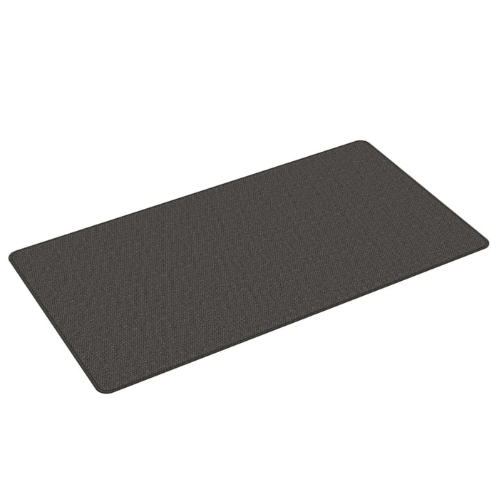 Covor traversă aspect sisal, antracit, 80x150 cm - WALTI WALTI