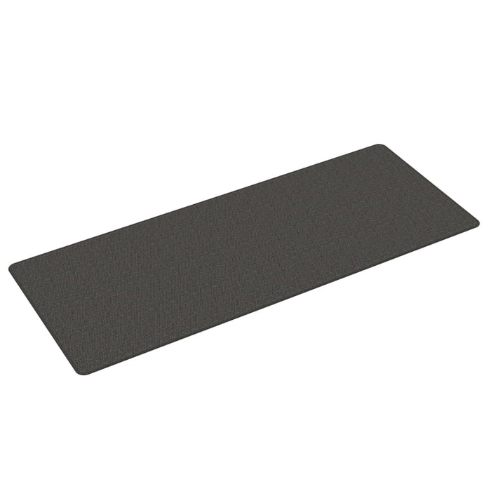 Covor traversă aspect sisal, antracit, 80x200 cm - WALTI WALTI