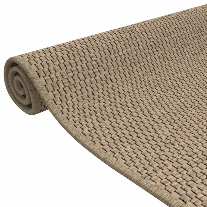 Covor traversă aspect sisal, nisipiu, 50x100 cm - WALTI WALTI