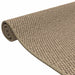 Covor traversă aspect sisal, nisipiu, 50x100 cm - WALTI WALTI