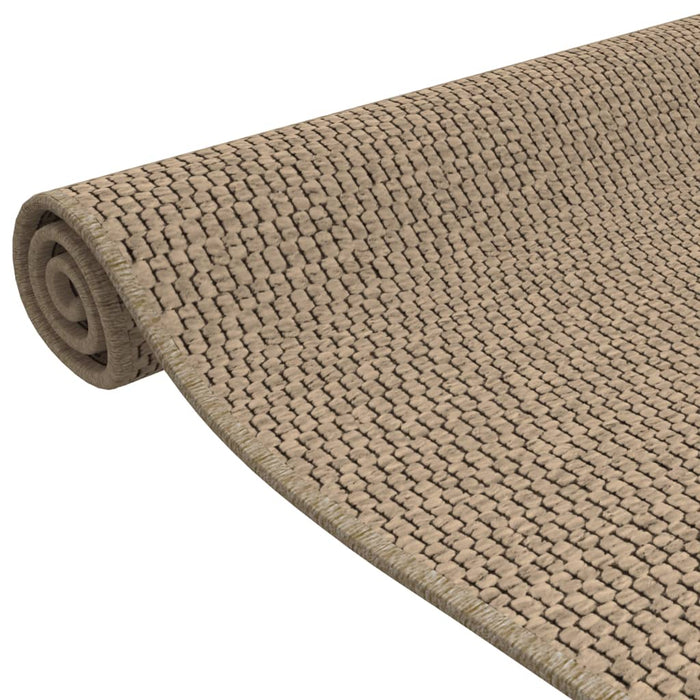 Covor traversă aspect sisal, nisipiu, 50x150 cm - WALTI WALTI