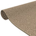 Covor traversă aspect sisal, nisipiu, 50x150 cm - WALTI WALTI