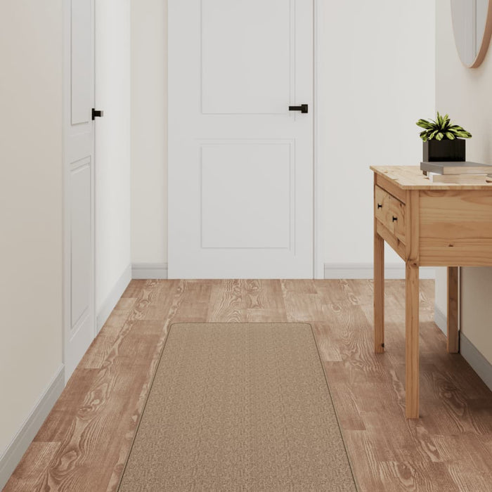 Covor traversă aspect sisal, nisipiu, 50x150 cm - WALTI WALTI