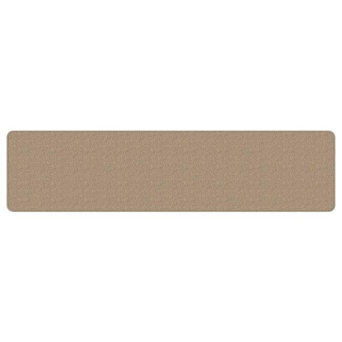 Covor traversă aspect sisal, nisipiu, 50x200 cm - WALTI WALTI