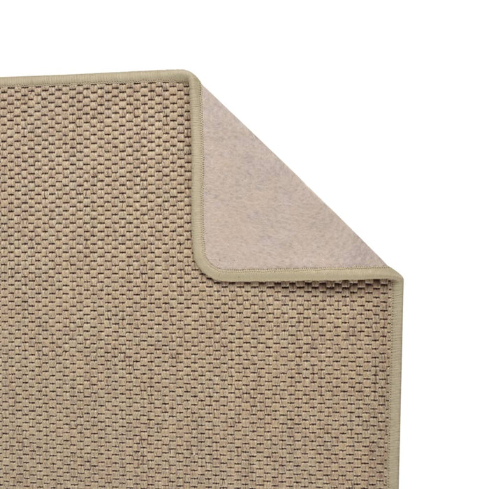 Covor traversă aspect sisal, nisipiu, 80x400 cm - WALTI WALTI