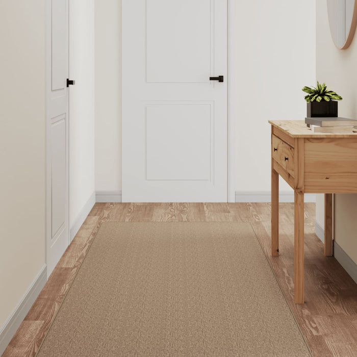 Covor traversă aspect sisal, nisipiu, 80x400 cm - WALTI WALTI
