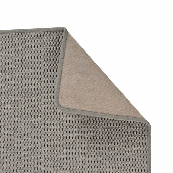 Covor traversă cu aspect sisal, argintiu, 50x100 cm - WALTI WALTI