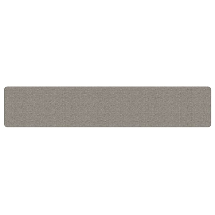 Covor traversă cu aspect sisal, argintiu, 50x250 cm WALTI