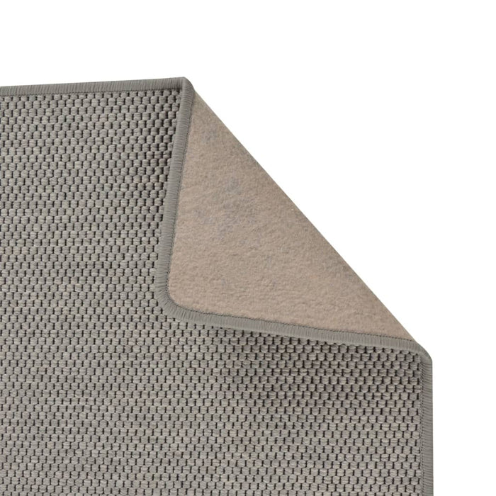 Covor traversă cu aspect sisal, argintiu, 50x250 cm WALTI