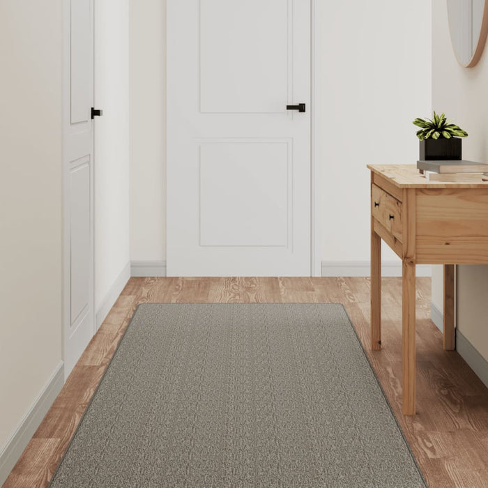 Covor traversă cu aspect sisal, argintiu, 80x150 cm - WALTI WALTI