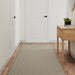 Covor traversă cu aspect sisal, argintiu, 80x300 cm - WALTI WALTI