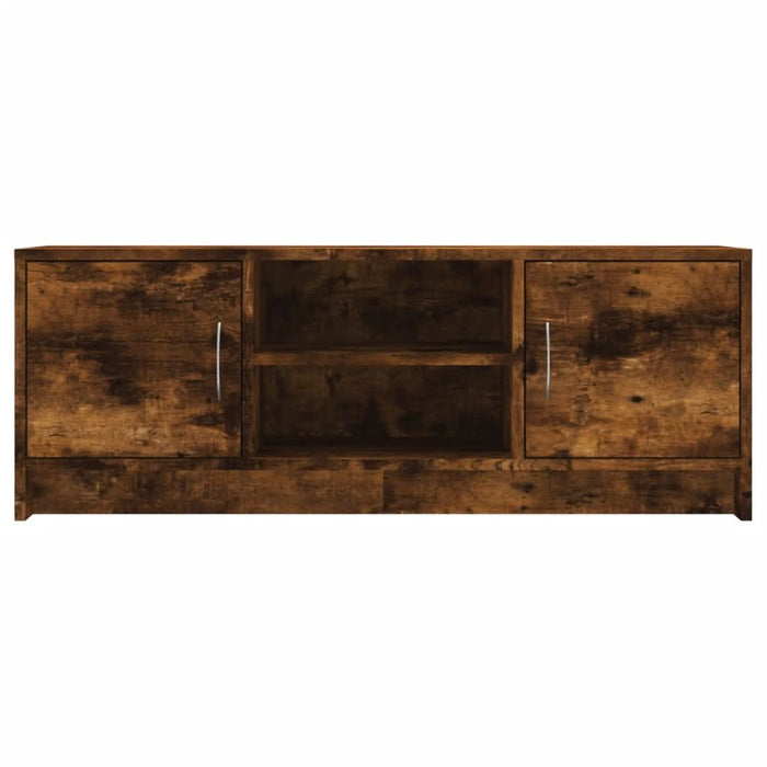 Comodă TV, stejar afumat, 102x30x37,5 cm, lemn prelucrat - WALTI WALTI