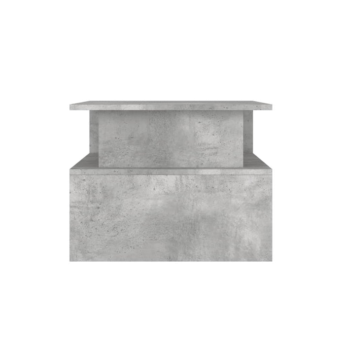 Măsuță de cafea, gri beton, 90x55x42,5 cm, lemn prelucrat - WALTI WALTI