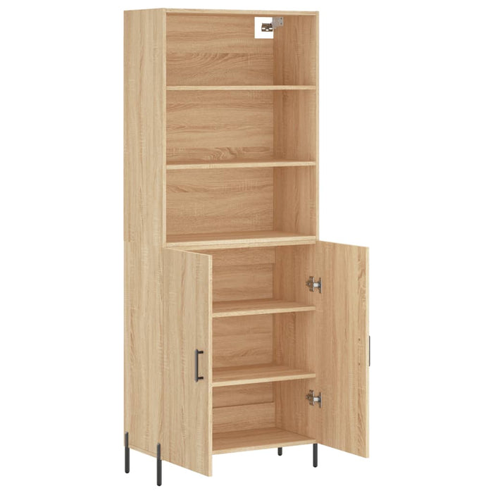 Dulap înalt, stejar sonoma, 69,5x34x180 cm, lemn compozit - WALTI WALTI