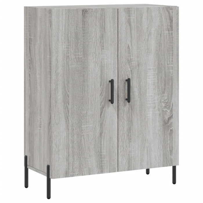Dulap înalt, gri sonoma, 69,5x34x180 cm, lemn compozit WALTI