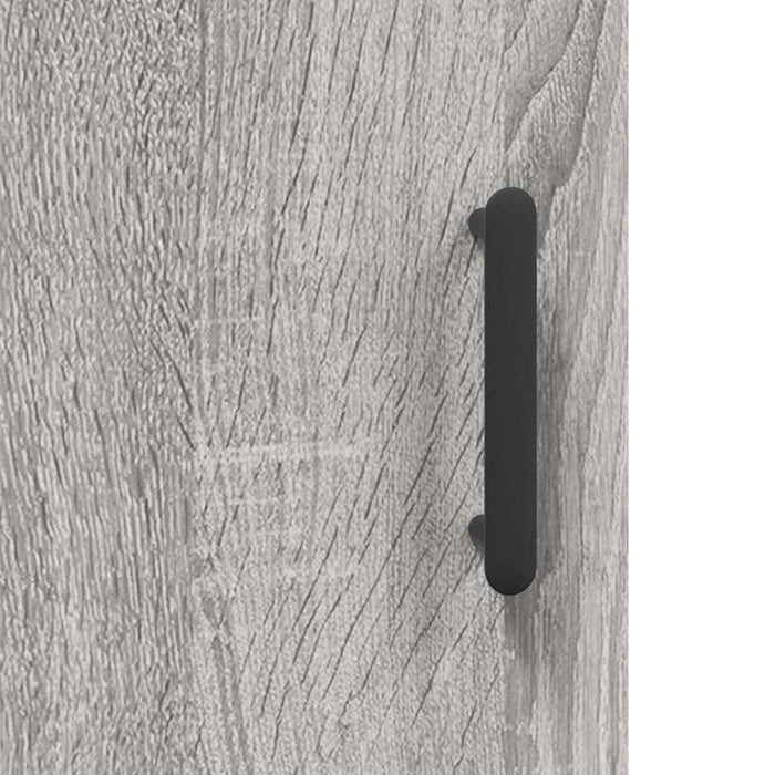 Dulap înalt, gri sonoma, 69,5x34x180 cm, lemn compozit WALTI