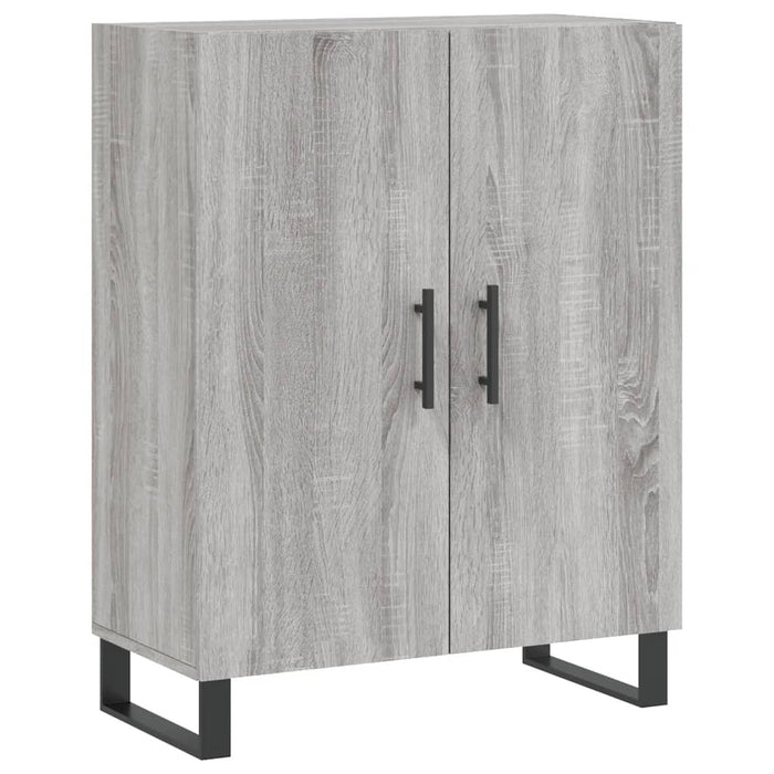Dulap înalt, gri sonoma, 69,5x34x180 cm, lemn compozit WALTI