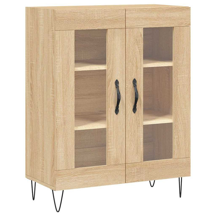 Dulap înalt, stejar sonoma, 69,5x34x180 cm, lemn compozit WALTI
