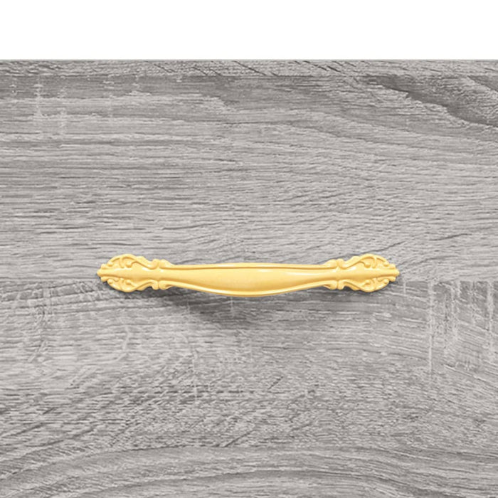 Dulap înalt, gri sonoma, 69,5x34x180 cm, lemn compozit - WALTI WALTI