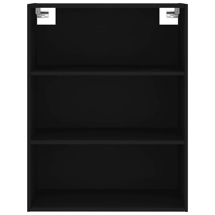 Dulap înalt, negru, 69,5x34x180 cm, lemn compozit - WALTI WALTI
