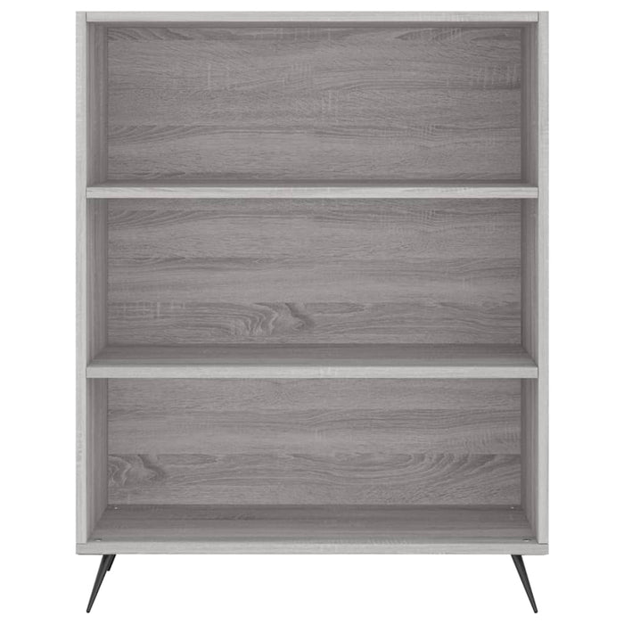 Dulap înalt, gri sonoma, 69,5x32,5x180 cm, lemn prelucrat WALTI