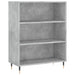 Dulap înalt, gri beton, 69,5x32,5x180 cm, lemn prelucrat - WALTI WALTI