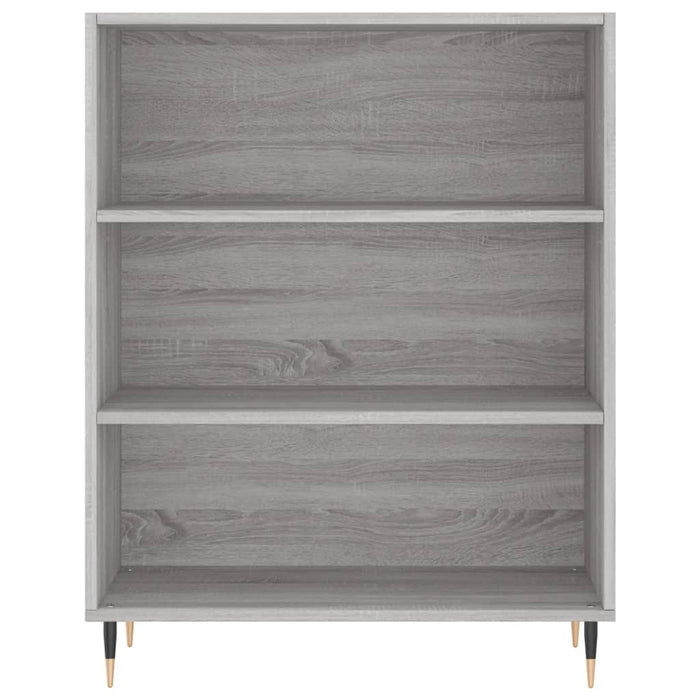 Dulap înalt, gri sonoma, 69,5x32,5x180 cm, lemn prelucrat WALTI