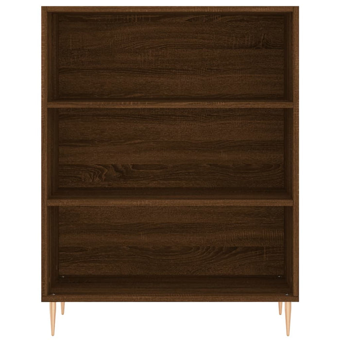 Dulap înalt, stejar maro, 69,5x32,5x180 cm, lemn prelucrat WALTI