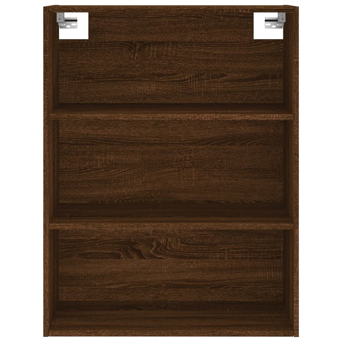 Dulap înalt, stejar maro, 69,5x32,5x180 cm, lemn prelucrat WALTI