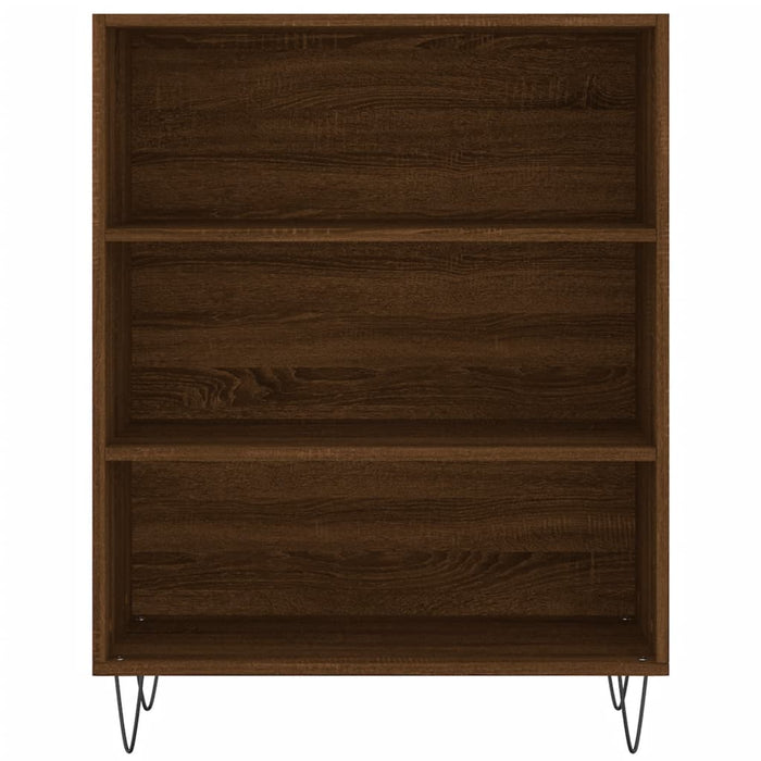 Dulap înalt, stejar maro, 69,5x32,5x180 cm, lemn prelucrat WALTI