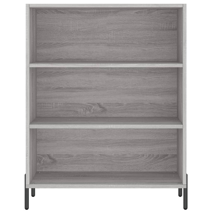 Dulap înalt, gri sonoma, 69,5x32,5x180 cm, lemn compozit WALTI
