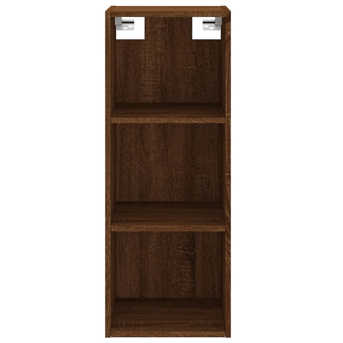 Dulap înalt, stejar maro, 34,5x34x180 cm, lemn prelucrat WALTI