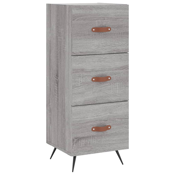 Dulap înalt, gri sonoma, 34,5x34x180 cm, lemn prelucrat WALTI