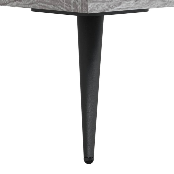 Dulap înalt, gri sonoma, 34,5x34x180 cm, lemn prelucrat WALTI