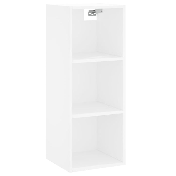 Dulap înalt, alb, 34,5x34x180 cm, lemn prelucrat WALTI