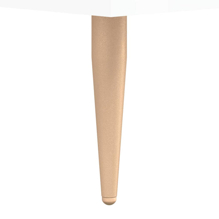 Dulap înalt, alb extralucios, 34,5x34x180 cm, lemn prelucrat WALTI