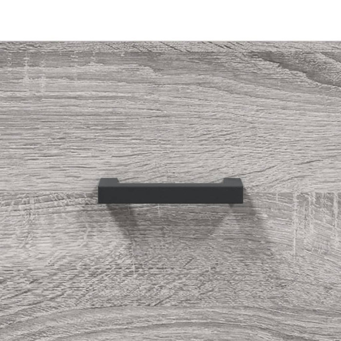 Dulap înalt, gri sonoma, 34,5x34x180 cm, lemn prelucrat WALTI
