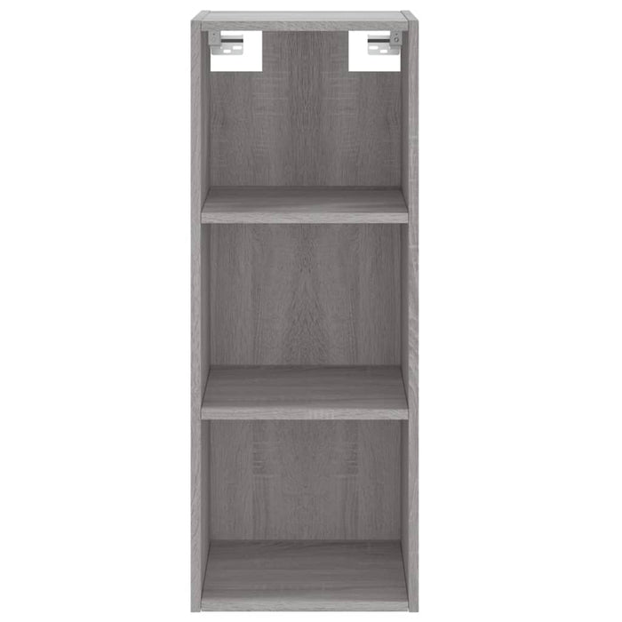 Dulap înalt, gri sonoma, 34,5x34x180 cm, lemn prelucrat WALTI